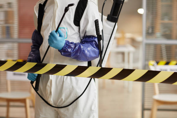 Professional Hoarding Cleanup technician working in Cape May, NJ